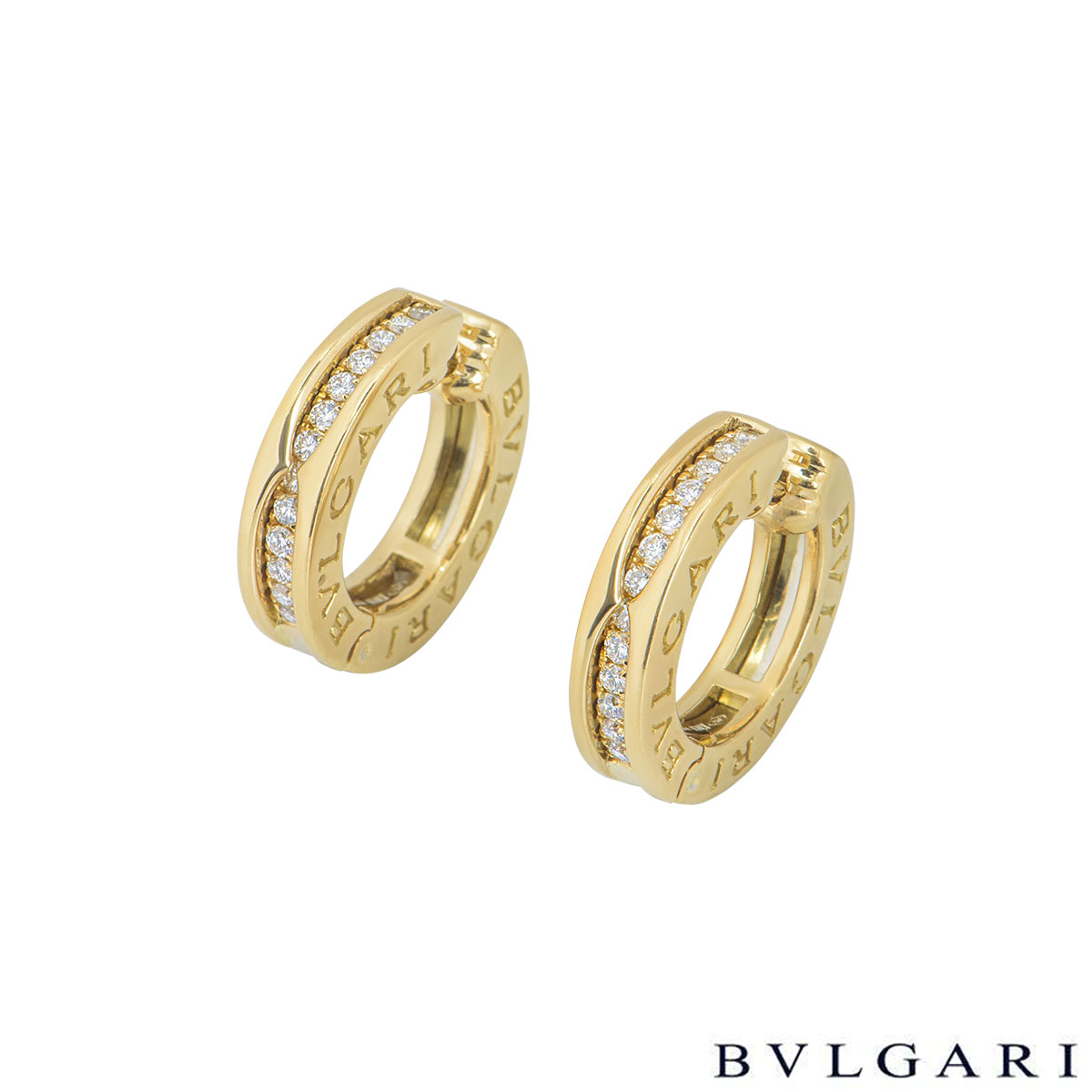 bvlgari earring gold